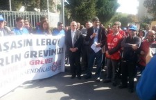 Leroy Merlin greviyle İstanbul'da dayanışma eylemi