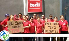 TEDİ İşçilerine Uluslararası Destek