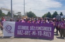 DİSK Kadın Komisyonu Maltepe’den seslendi: “İstanbul Sözleşmesi’nden Vazgeçmiyoruz!”
