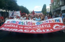 Kadıköy'de savaşa karşı büyük buluşma