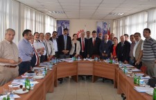 Türkiye Barolar Birliği Başkanı Feyzioğlu DİSK Başkanlar Kurulu'nu ziyaret etti