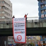 #Direnİşçi Mecidiyeköy'e yürüdü!..