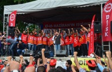 DİSK event in Gezi Park