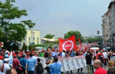 Taşeron köleliğine ve Soma katliamına karşı mitingin basına yansımaları