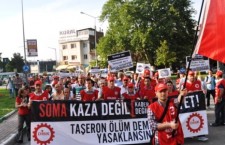 Soma için taşeron köleliğine karşı bir eylem de Bursa'dan