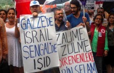 Basında Ortadoğu halkları ile dayanışma eylemleri