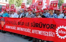 12 Eylül Ankara Ulucanlar Cezaevi önünde lanetlendi