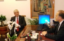 DİSK Genel Başkanı Kani Beko Levent Gök'ü ziyaret etti