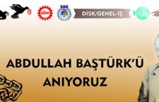Abdullah Baştürk anma etkinliği…