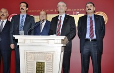 "Saraylar değil ekmeğimiz büyüsün" mitingine destek için HDP'ye ziyaret