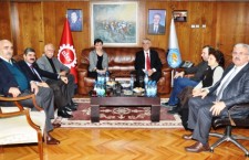 Birleşik Haziran Hareketi DİSK'i ziyaret etti