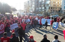 İstanbul Kartal'da "Asgari Ücret 1800 Net" eylemi