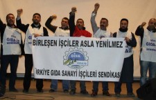 İstanbul Bakırköy'de Ülker işçileri ile dayanışma şöleni yapıldı
