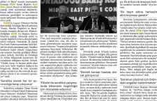 Genel Başkanımızın katıldığı Ortadoğu Barış Konferası'nın gazetelere yansımaları