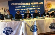 DİSK Genel Başkanı Kani Beko, Ortadoğu Barış Konferansı'na katıldı