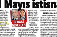 Mahkeme kararı: Taksim'de 1 Mayıs, 2911 sayılı yasaya göre yasaklanamaz!