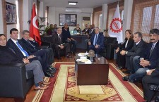 CHP İl Başkanı Karayalçın’dan DİSK’e taziye ziyareti…