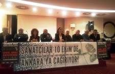 Sanatçılar 10 Ekim’de Ankara’ya çağırıyor
