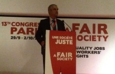 DİSK Genel Başkanı Kani Beko Avrupa Sendikalar Konfederasyonu Kongresi’nde