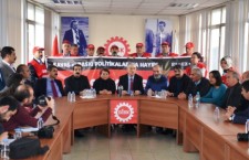 DİSK-KESK-TMMOB: AKP’nin savaş ve baskı politikalarına karşı üretimden gelen gücümüzü kullanacağız!