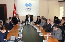 DİSK heyeti Çalışma ve Sosyal Güvenlik Bakanı Soylu’yu ziyaret etti