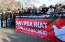 DİSK-KESK-TMMOB-TTB: Savaşa İnat Barışı Savunacağız!