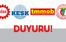 EMEKÇİLERİ DEĞİL KATLİAMCILARI YARGILAYIN!