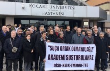 Akademisyenlere dayanışma ziyareti