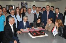 Genel Başkanımız İzmir’de toplu sözleşme törenine katıldı