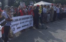 Bakırköy Hapishanesi önünde Özgürlük Nöbeti