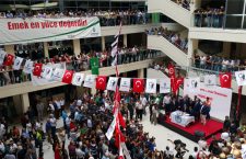 Genel Başkanımız Çankaya’ya toplu sözleşme törenine katıldı