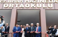 ECZ ILHAN HAZINEDAR ORTAOKULU'NUN ACILIS TORENI