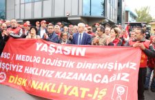 DİSK’ten Nakliyat İş üyesi MEDLOG işçilerine ziyaret