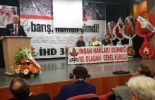 DİSK Genel Başkanı Kani Beko İHD Genel Kuruluna katıldı