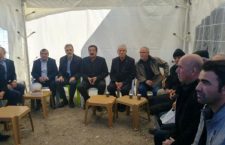 DİSK-KESK-TMMOB-TTB heyeti Şirvan’da