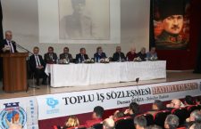 Bandırma’da toplu sözleşme törenine DİSK Genel Başkanı Kani Beko da katıldı