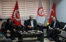 Siyasi partilerden DİSK’e ziyaret