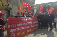 Tekirdağ’da MSC-MEDLOG Direnişi’ne ziyaret
