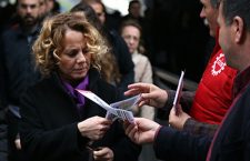 DİSK’liler Zincirlikuyu’da: Memleketin ve İşçilerin Geleceği İçin Hayır!