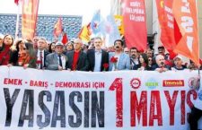 1 Mayıs şehitlerinin anma törenleri gazetelerde
