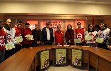 5 yıldızlı oteldeki sendikalı işçi kıyımına karşı DİSK’te açıklama