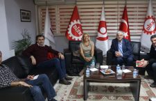 Sosyal Haklar Derneği’nden DİSK’e ziyaret