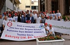 DİSK Genel Başkanı Kani Beko Bergama’da toplu sözleşme törenine katıldı