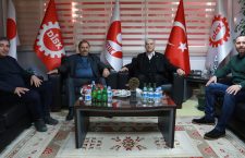 Kıbrıslı sendikacılardan DİSK’e ziyaret