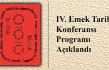 IV. Emek Tarihi Konferansı Programı Açıklandı