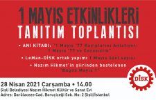 DİSK 1 Mayıs etkinlikleri tanıtım toplantısı