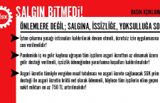 Salgın bitmedi: Delta varyantıyla, 10 milyon işsizle, milyonlarca yoksulla devam ediyor!
