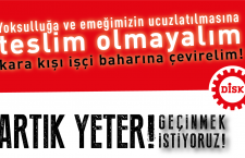 ARTIK YETER GEÇİNMEK İSTİYORUZ!