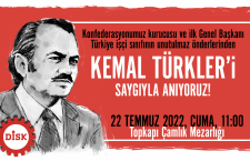 Kemal Türkler’i saygıyla anıyoruz