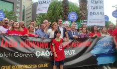 İzmir’de ölüm gemisine hayır: “Türkiye atık çöplüğü değildir”